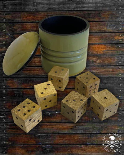 Pirate Dice & Horn Tumbler