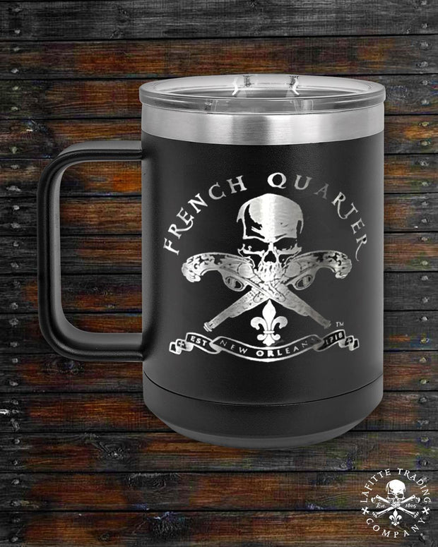 Coffee Tumbler w Handle 15oz (FQ)