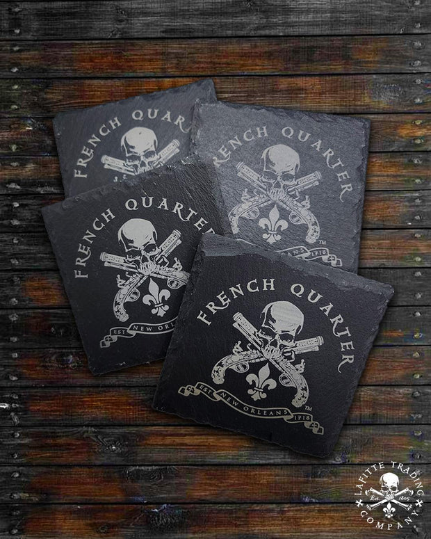 French Quarter Slate Coasters