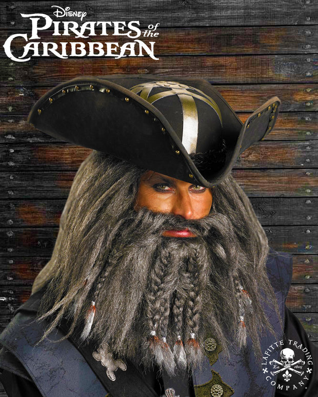Black Beard Pirate Hat