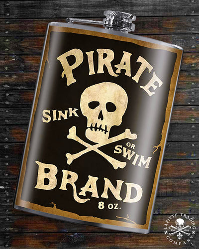 Flask ~ Pirate Brand