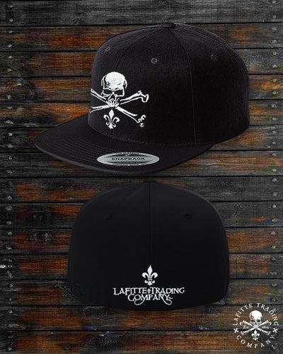 Jean Lafitte ~ Jolly Roger Embroidered Flexfit® Hat