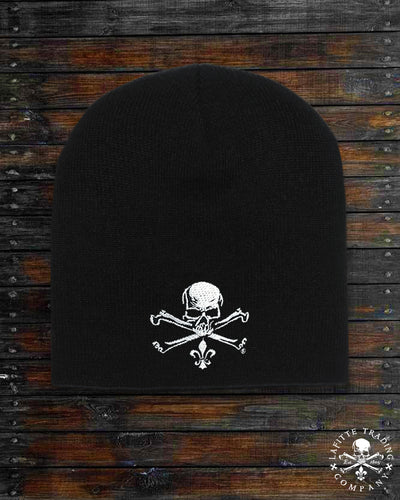 Jean Lafitte ~ Jolly Roger Embroidered Skull Cap