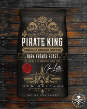 Pirate King Coffee™ ~ Dark French Roast (Ground)